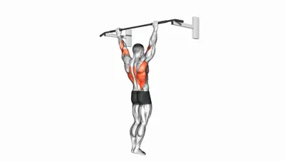 Wide Grip Pull-Up