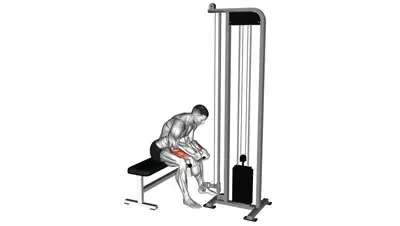 Cable Reverse Wrist Curl