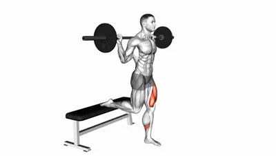 Barbell Bulgarian Split Squat