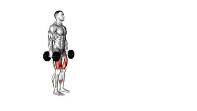 Dumbbell Walking Lunges